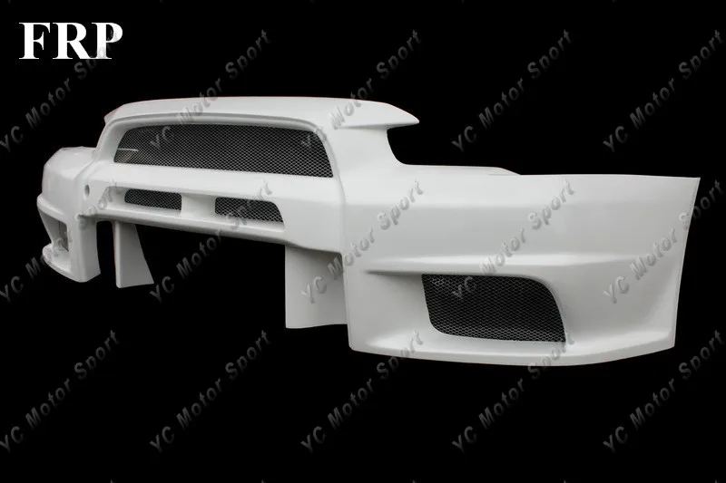 2008-2012 Mitsubishi Lancer Evolution X Varis Wide Body Version Style Front Bumper FRP (1)