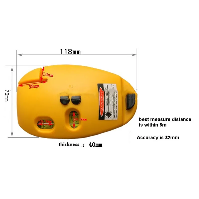 Многофункциональный уровень измерительные приборы лазерный уровень Горизонт Вертикальный линейный уровень инструмент спиртовой уровень Тип мыши правый угол