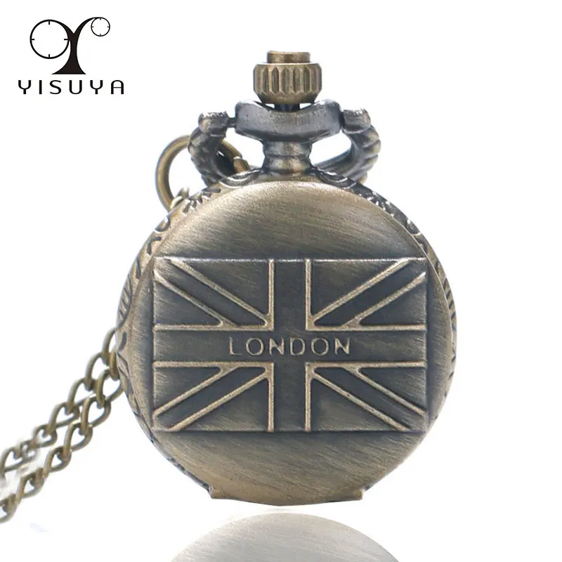 Vintage Hot Antique Style London UK Flag Mini Small Size