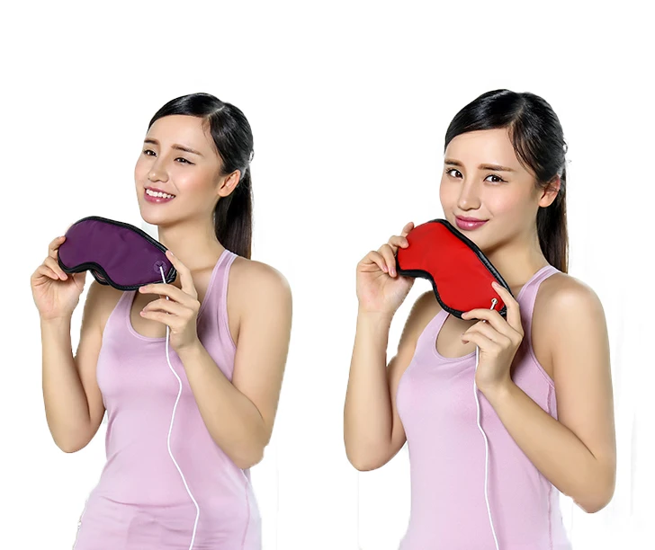 Heating eye massager