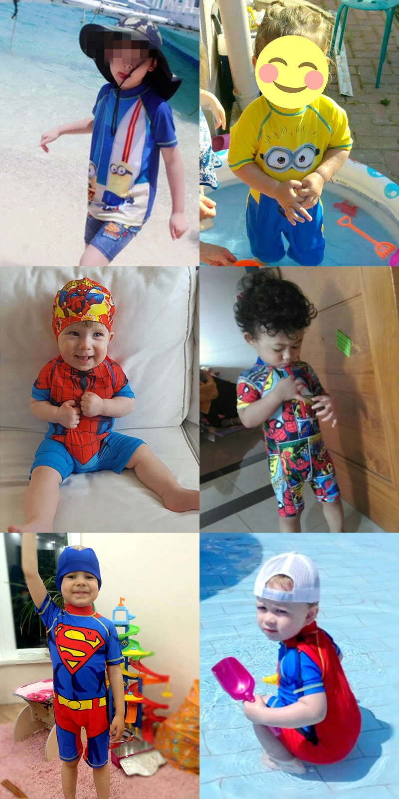 Купальная Одежда для мальчиков детский купальный костюм с миньонами, защита от солнца, UPF 50+, детский купальный костюм с рисунком детский купальный костюм на молнии Одежда для купания, футболка для серфинга, Топ
