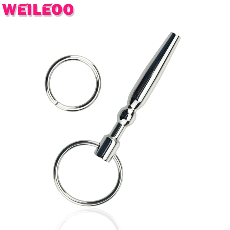 80*10.5mm penis plug catheter urethral sound toys sounding sex toys for men urethral plug dilator urethral sounding rod A22
