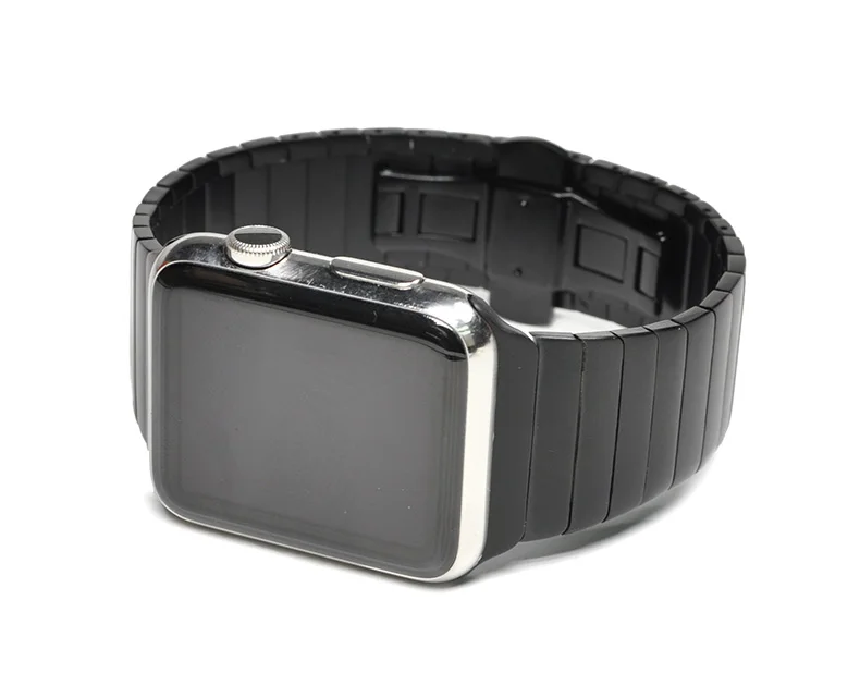 Ремешок из нержавеющей стали для Apple Watch 42 мм/38 мм iwatch 4 группа 44 мм 40 мм Бабочка Пряжка ремень браслет Apple watch 4 3 2 1