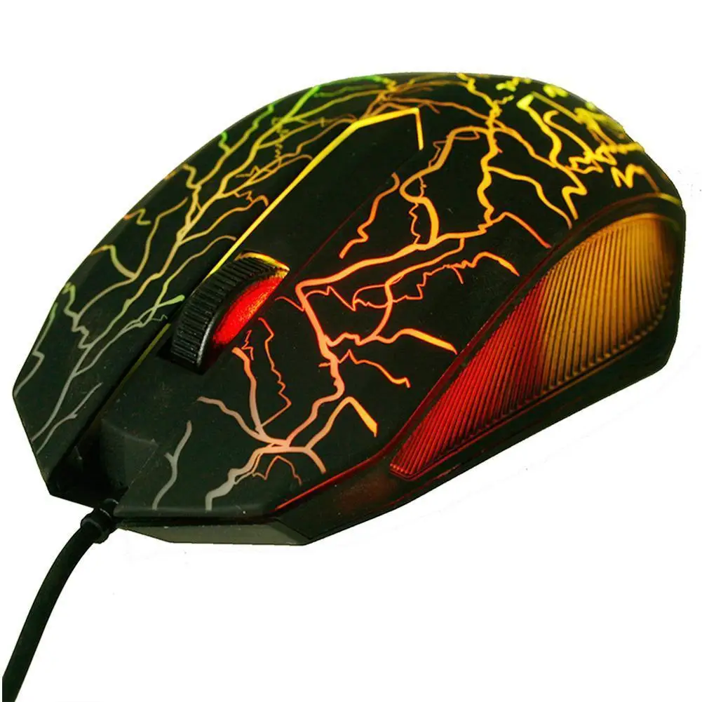 3 Buttons USB Wired Backlight Glowing Mouse Computer Gaming Working Mice 3 Buttons USB Wired Backlight Glowing Mouse Computer Gaming Working Mice