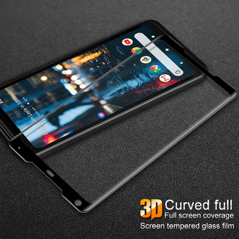 

Imak 3D Curved Full Cover Tempered Glass Screen Protector for Google Pixel 2 XL 9H Protective Glass Film for Pixel 2 Pixel2 XL