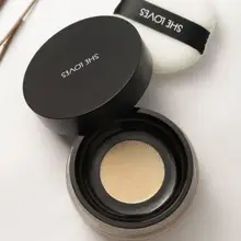 Масляный контроль матовая рассыпчатая пудра 12 г натуральный консилер долговечный Яркий 3 цвета дополнительно