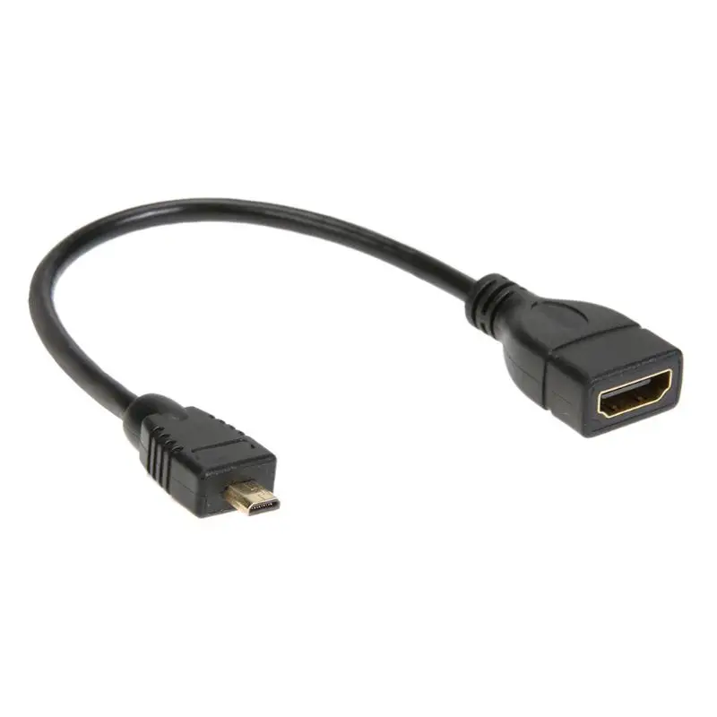 Кабель переходник V1.4 штырь гнездо 1080p 17 см 1 шт.|hdmi to micro|hdmi micro hdmifemale hdmi |