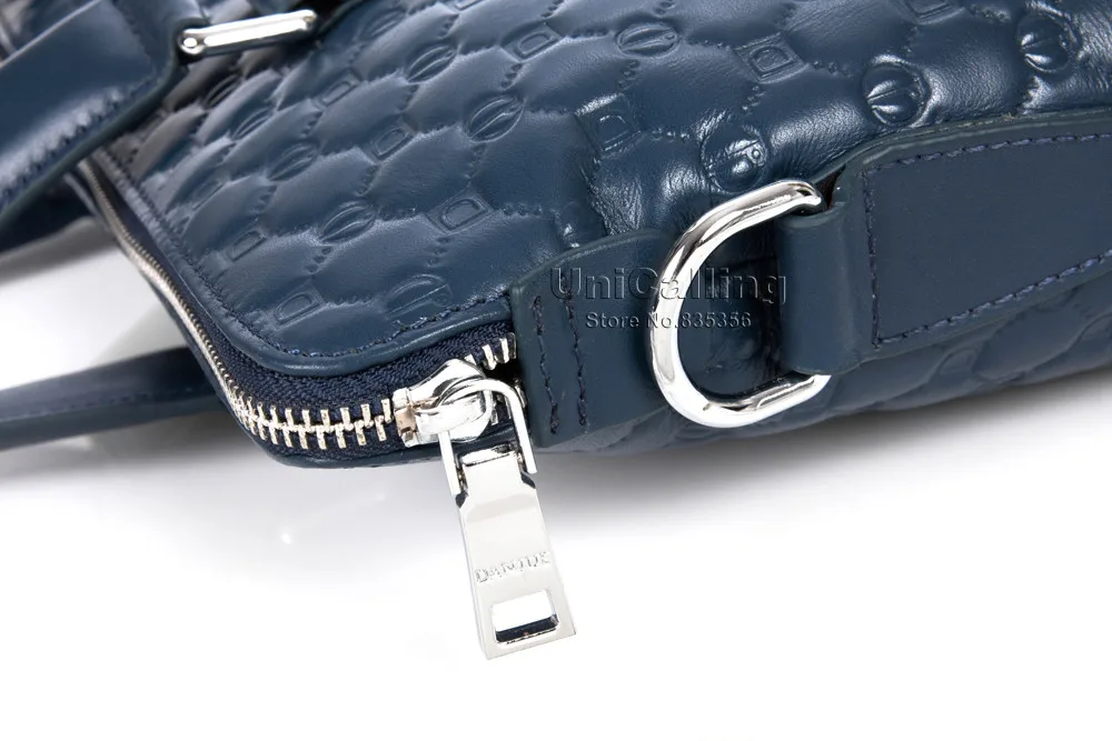 Качество бренд мужской натуральная кожа портфель мода тиснение мужские деловые кожаные сумки кожаный портфель для ноутбука