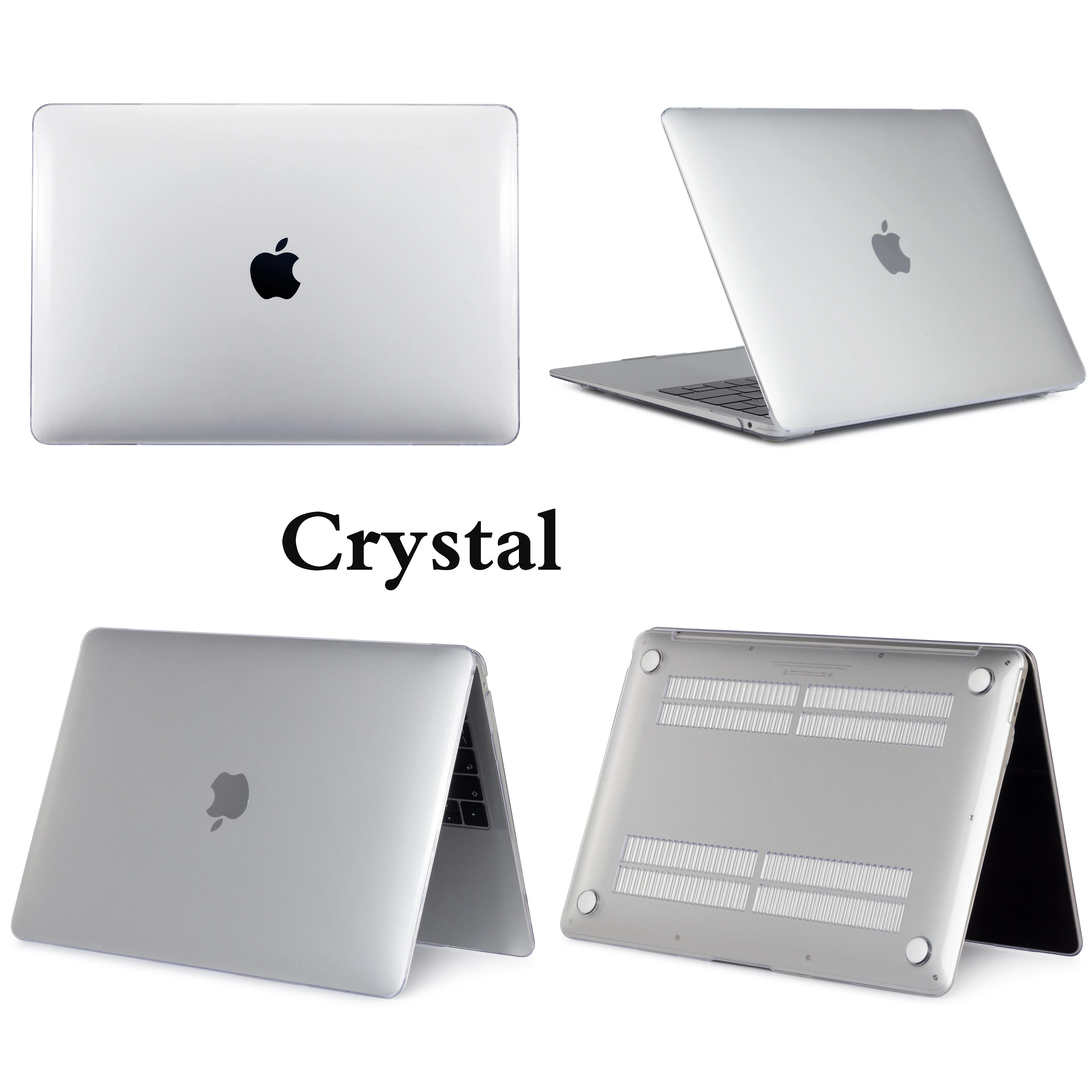 Кристальный чехол для ноутбука Apple MacBook Pro Air Retina 11 12 13 15 дюймов протектор 4 3