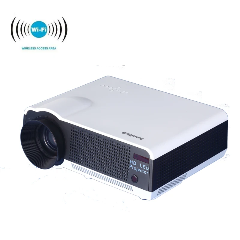 2016 New Updated LED Full HD Entertainment Home Cinema 1280x800p Optical Keystone Usb/HDMI/VGA Interface Video Games Movie Night