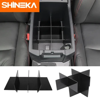 

SHINEKA Car Interior Modified Armrest Box Co-pilot Storage Box Multi-function Partition Accessories For Toyota 4Runner 2017 UP