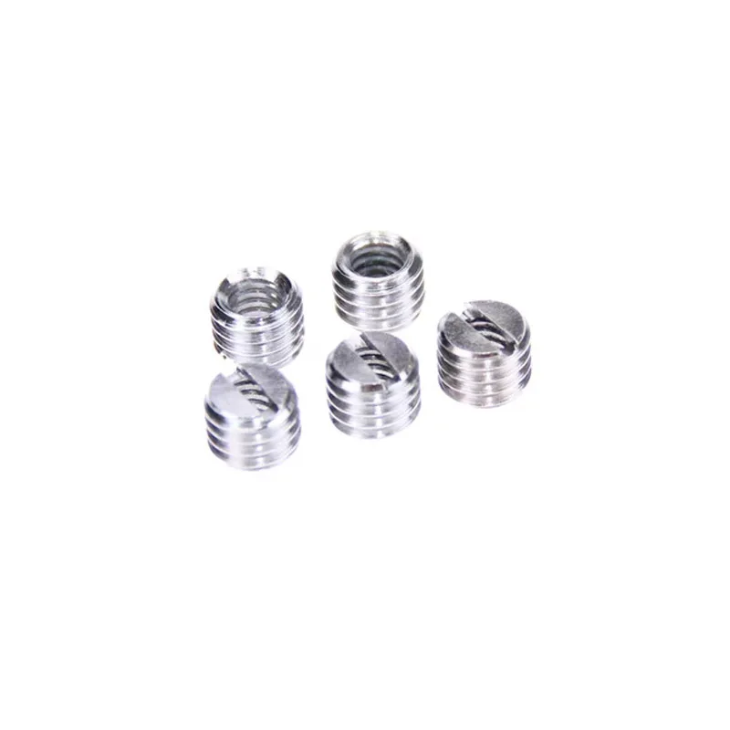 10pcs 1/4" to 3/8" Convert Screw Adapter for Tripod