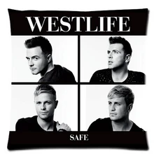 Горячая Прочный Westlife Человек наволочки 35x35 см отличное качество Мягкая Наволочка