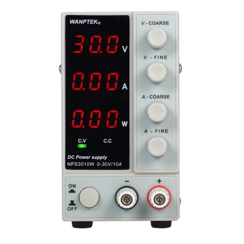 

Mini Adjustable LED Digital DC power supply 30V 10A Laboratory Switching Power supply 0-230v laptop phone repair Rework