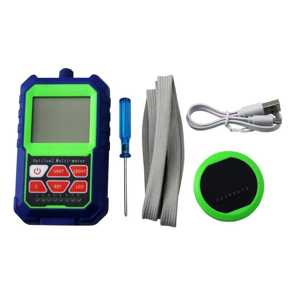

Mini Power Red Light Machine Optical Power Meter Visual Fault Locator -70-+3 Fiber Breakpoints Easy Identified