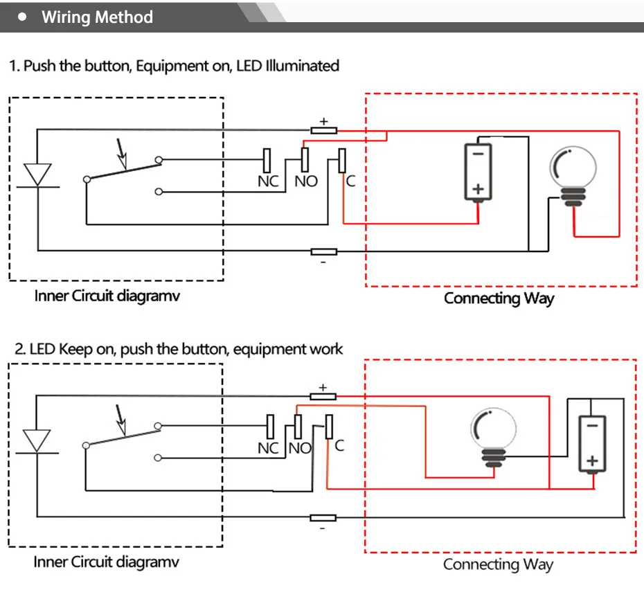 metal pushbutton switches