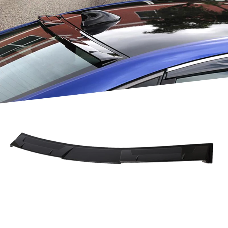 1 шт. для Honda Accord 10th ABS заднего окна козырек крыши крылья спойлера авто часть черный цвет автомобиля Accessroies