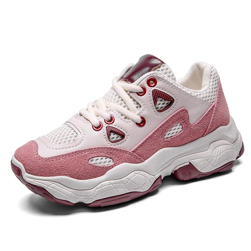 

Vintage Paltform Sneakers for Women Vulcanized Shoes Breathable Air Mesh Running Shoes Woman Outdoor Walking Tennis Trainers