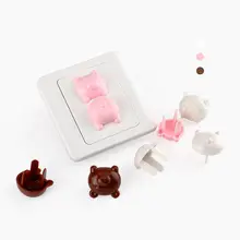 6 шт., крышка для розетки, Детская безопасная защита, электрическая вилка, защита для детей, антиударные огнестойкие материалы