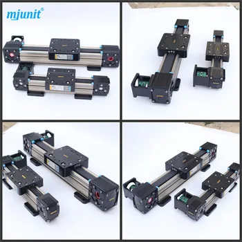 

heavy load linear stage MJ60 linear guide 5M-25 toothed belt drive rail