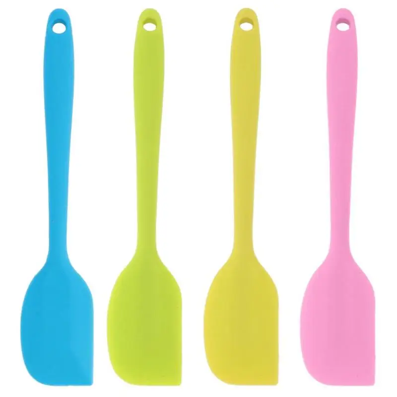 

Silicone Cake Scraper Heat Resistant Spatula Baking Bakeware Tool Flexible Cream Spatula Cake Brushes Baking Tools