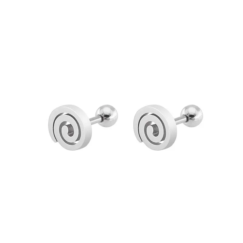 silver earrings
