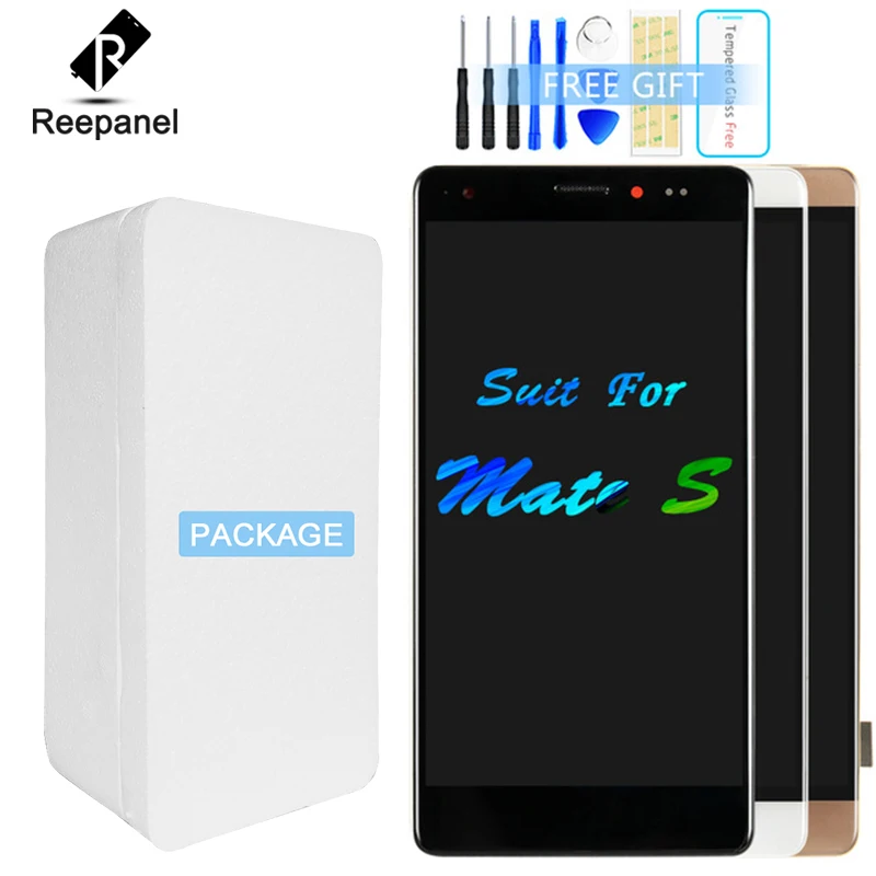 

5.5"AMOLED LCD For Huawei Mate S Display Touch Digitizer Frame For Huawei Mate S Screen CRR-UL00 CRR-L09 CRR-UL20 Assembly