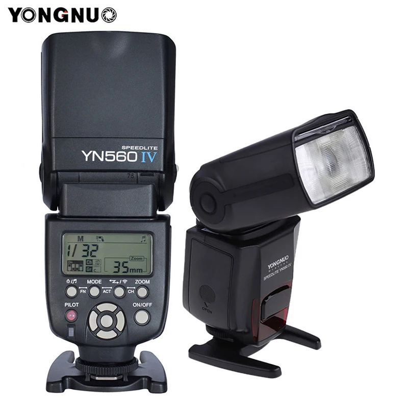 

YONGNUO YN560 IV Wireless Flash Speedlite Master For Canon Nikon Olympus Pendax Cameras YONGNUO YN560IV