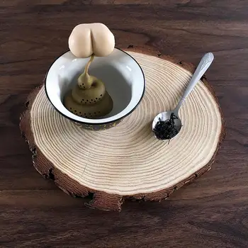 

Tea Bag Food Grade Leaf Herbal Spice Filter Innovative Butt Shape Tea Infuser Strainers Creative Filter Loose Silicone