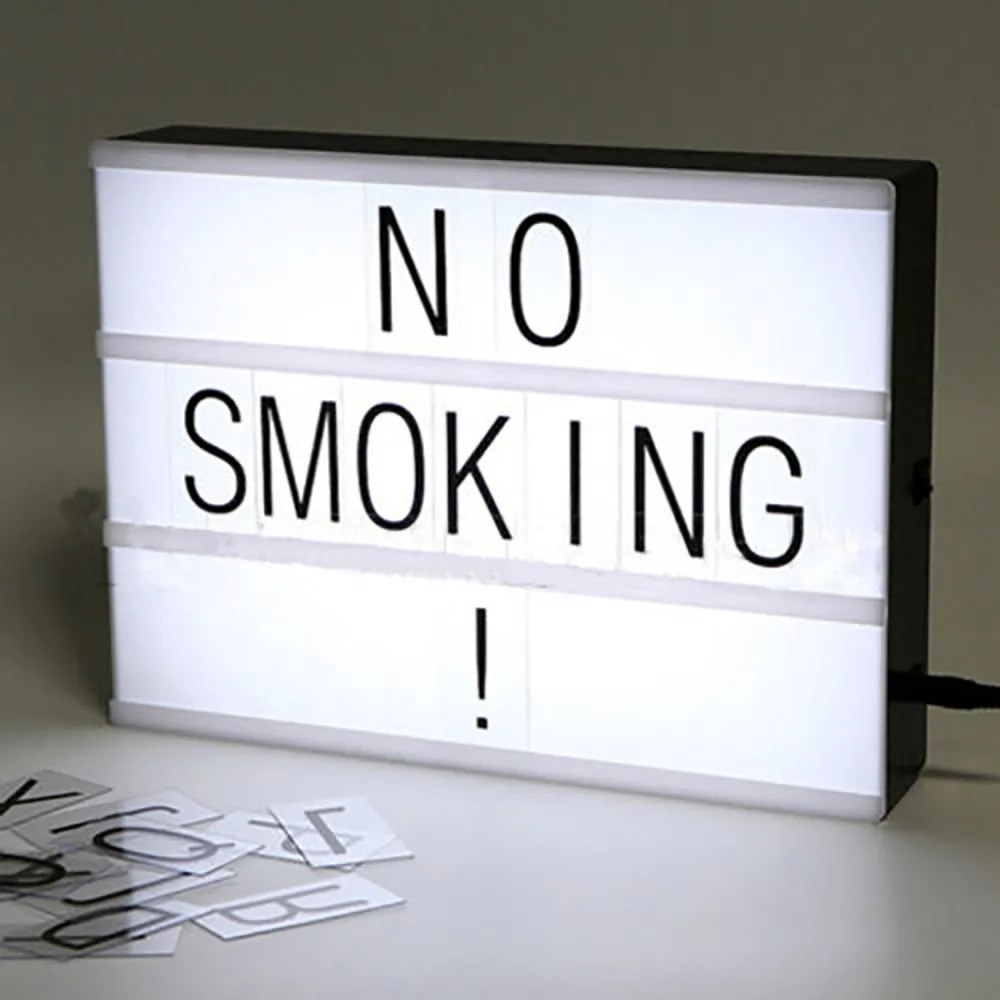 

Cinema Colour Letters FOR A3 A4 A5 movie Light Up Sign logo expression / symbol cute animal for Child toy for light box