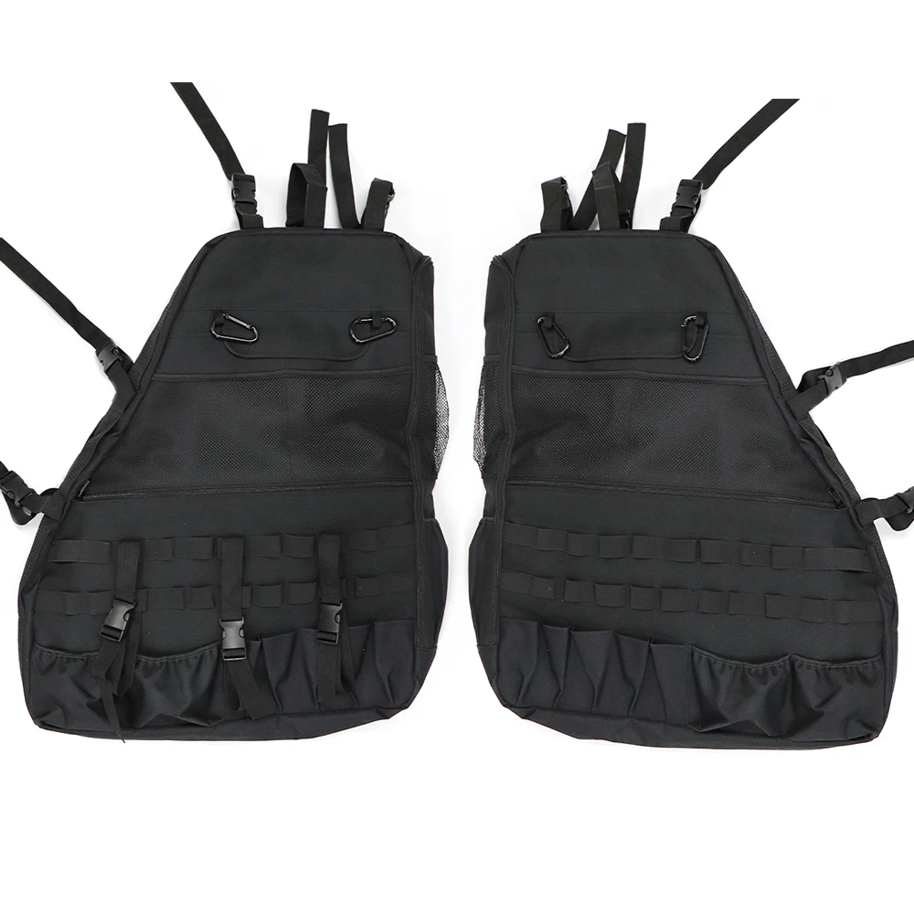 

Car Multifunction Tool Saddlebag 4-door Anti-Roll Rack Storage Organizers Luggage Gadget Holder Cargo Bag For Jeep Wrangler JK