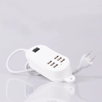

25W charger, 5A multi-port usb adapter, 6usb fast charging plug