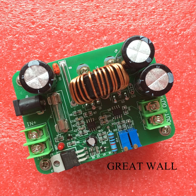 1200W 20A DC Converter Boost 8V-60V to 12V-83V Car Step-up Power Supply Module N
