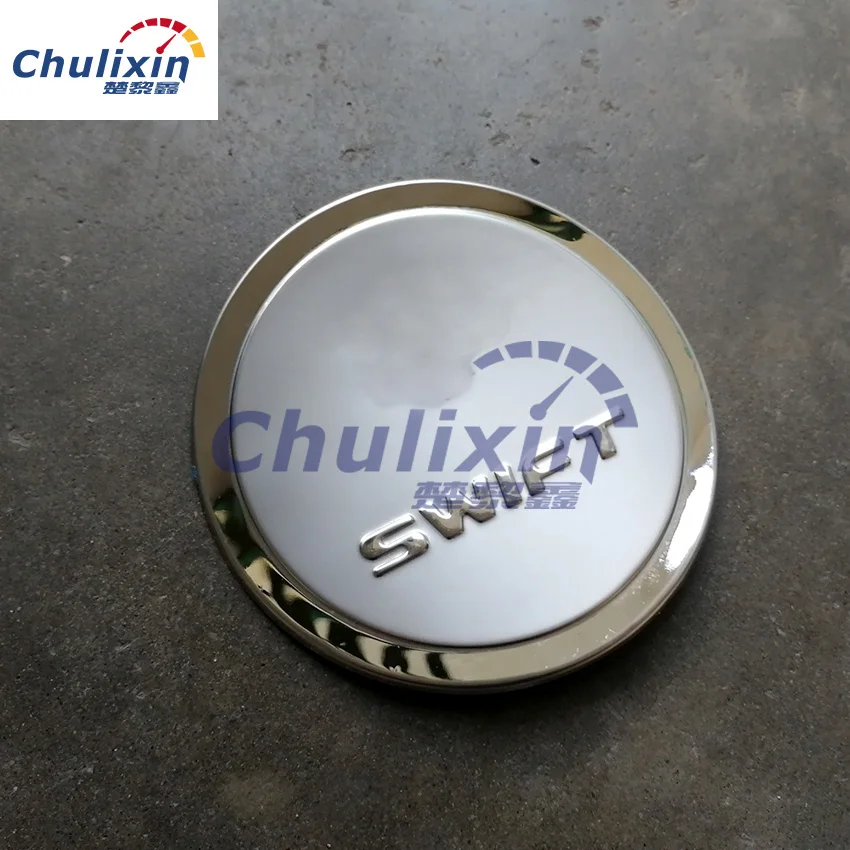 

stainless steel fuel tank cap decorate the sequins for 2005-2016 Suzuki Swift modified special car supplies decorative stickers