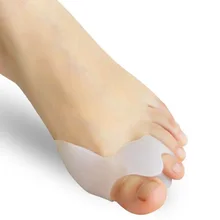 Силиконовый гель Bunion большой разделитель пальцев на ногах Рассекатель Облегчает боль в ногах исправление шишки на ноге защитная подушка свободный консилер большой палец