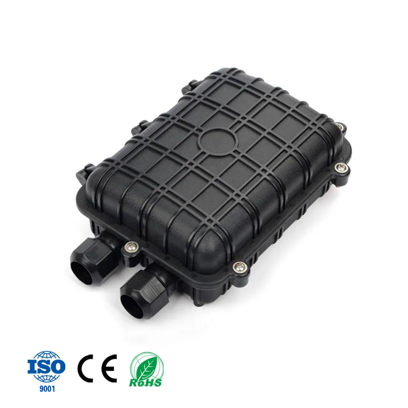 

Fiber Splice Box 12 core Fiber optic Joint box Cable Outdoor Horizontal Waterproof Optical Fiber Splice Box closure