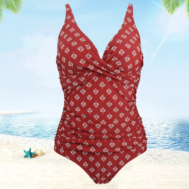 

Swimwear One Piece Swimsuit Women Bikini Push Up Plus size Swimwear Bathing Suit Swim Suit Tankini Biquine Maillot De Bain Femme
