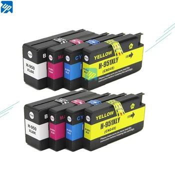 

UP brand 8 x Compatible for hp 950 951 Ink Cartridge for HP 8100 8600 For Plus 8610 8620 8630 8625 8700 Pro 251dw 276dw printer