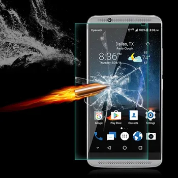

Real Premium 9H Explosion-proof Tempered Glass Film Guard for ZTE Axon 7 mini Screen Protector with cleaning tools protection