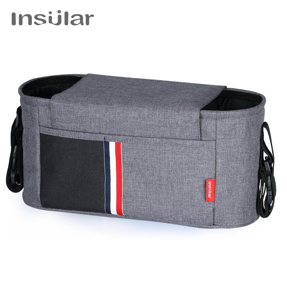 

INSULAR High Quality New Diaper Bag Stroller Organizer Baby Carriage Pram Buggy Cart Bottle Bag Waterproof Diaper Changing Bag