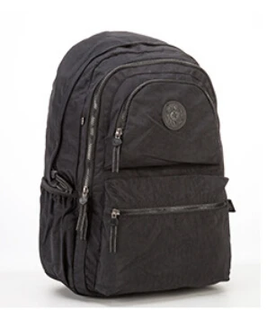 TEGAOTE, школьный рюкзак для девочек-подростков, нейлоновый, Повседневный, Mochila, женские рюкзаки, Женский Одноцветный Известный Рюкзак для ноутбука, женский рюкзак - Цвет: black