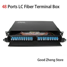 48 портов волоконно-оптическая коробка LC волоконно-оптическая распределительная коробка