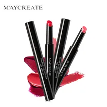 MayCreat бренд 11 шт./комплект стойкая Губная помада увлажняющая Обнаженная губа глянцевый карандаш бальзам водонепроницаемый матовый Профессиональная Косметика набор
