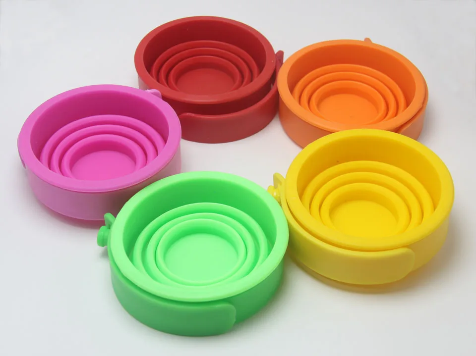200ml Portable Folding Silicone Tea Cup for Travel (1)