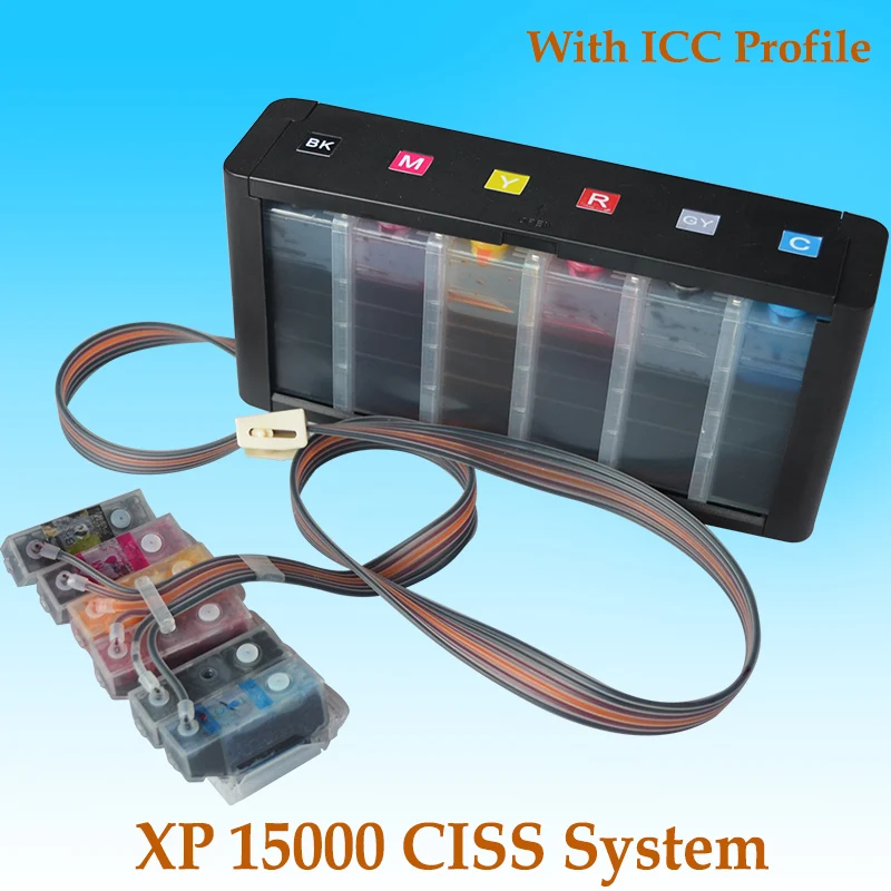 Recarga de tinta de tinte UV para impresora, reemplazo de tinta para XP- 15000 XP15000 XP 15000, 312XL, 314XL, tintas CISS - AliExpress Ordenadores  y oficina