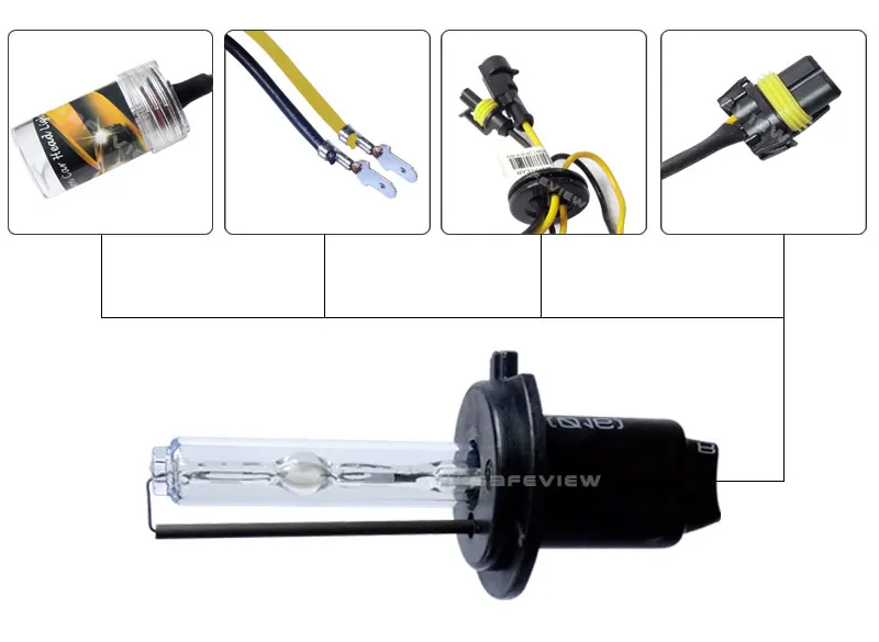 1 пара лампы Xenon HID H7 светодиодные Сменные Автомобильные фары DC 12 V 3200LM 5000 K 6000 K 10000 K конверсионный комплект 35 W 55 W Автомобильные светодиодные