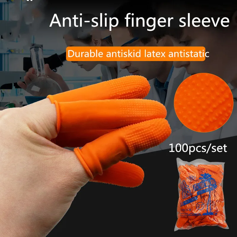 Free Shipping 100pcs Protective Antislip Fingertips Gloves Latex Rubber Finger Cots Antistatic Gloves Finger Cots Latex Free Shipping 100pcs Protective Antislip Fingertips Gloves Latex Rubber Finger Cots Antistatic Gloves Finger Cots Latex