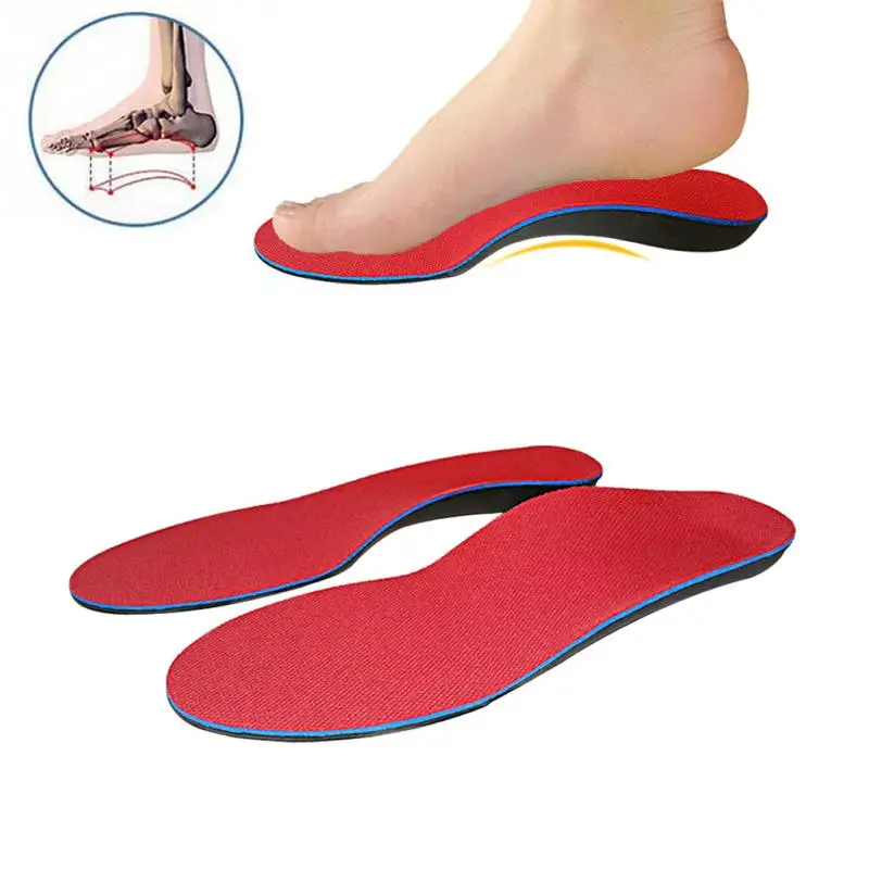 

2018 Women Men Orthopedic insole for flat foot health sole pad shoes arch support cushion feet care insert breathable shoe pad