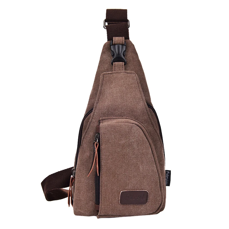 

Laamei Men Canvas Shoulder Messenger Bag Crossbody Bags Phone Square Chest Bags Travel Military Messenger Bag Sac A Main