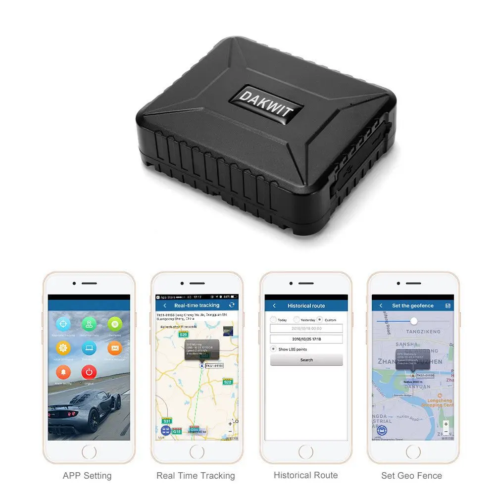 

Magnetic GPS Tracker GPRS GSM Tracking Device for Vehicle Car Motorcycle PS124